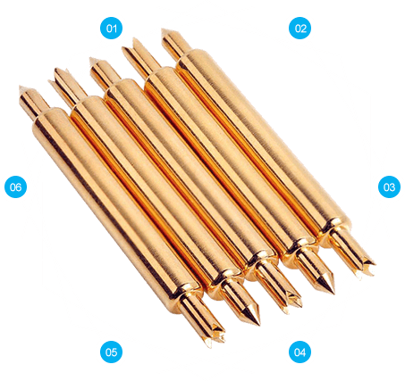 華榮華雙頭探針、高頻測(cè)試彈簧探針、pogopin探針、層層嚴(yán)格質(zhì)檢，保證產(chǎn)品零缺陷