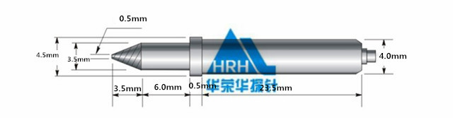 GP-11S、定位針、探針外徑為4.5mm ，長(zhǎng)度為35.5mm、ICT測(cè)試針、功能夾具定位針、測(cè)試針、五金配件